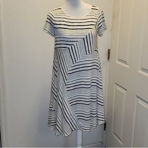 Anthropologie maeve Size small patchwork style align dress A LINE T Shirt Style